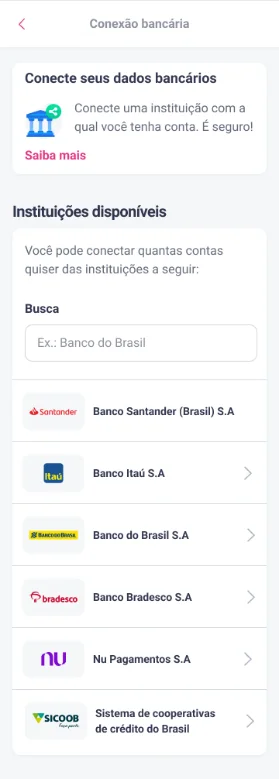 é seguro conectar a conta do banco no Serasa