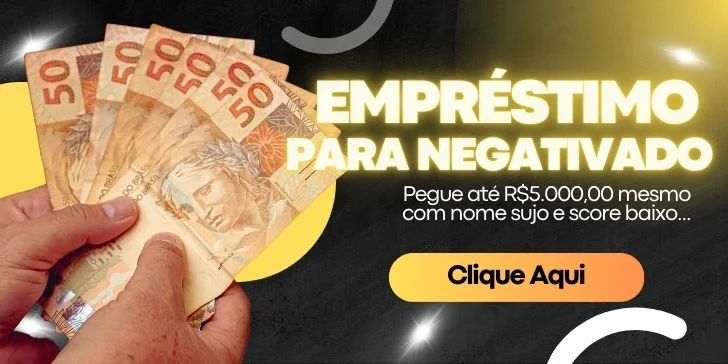 Banner isca emprestimo negativado