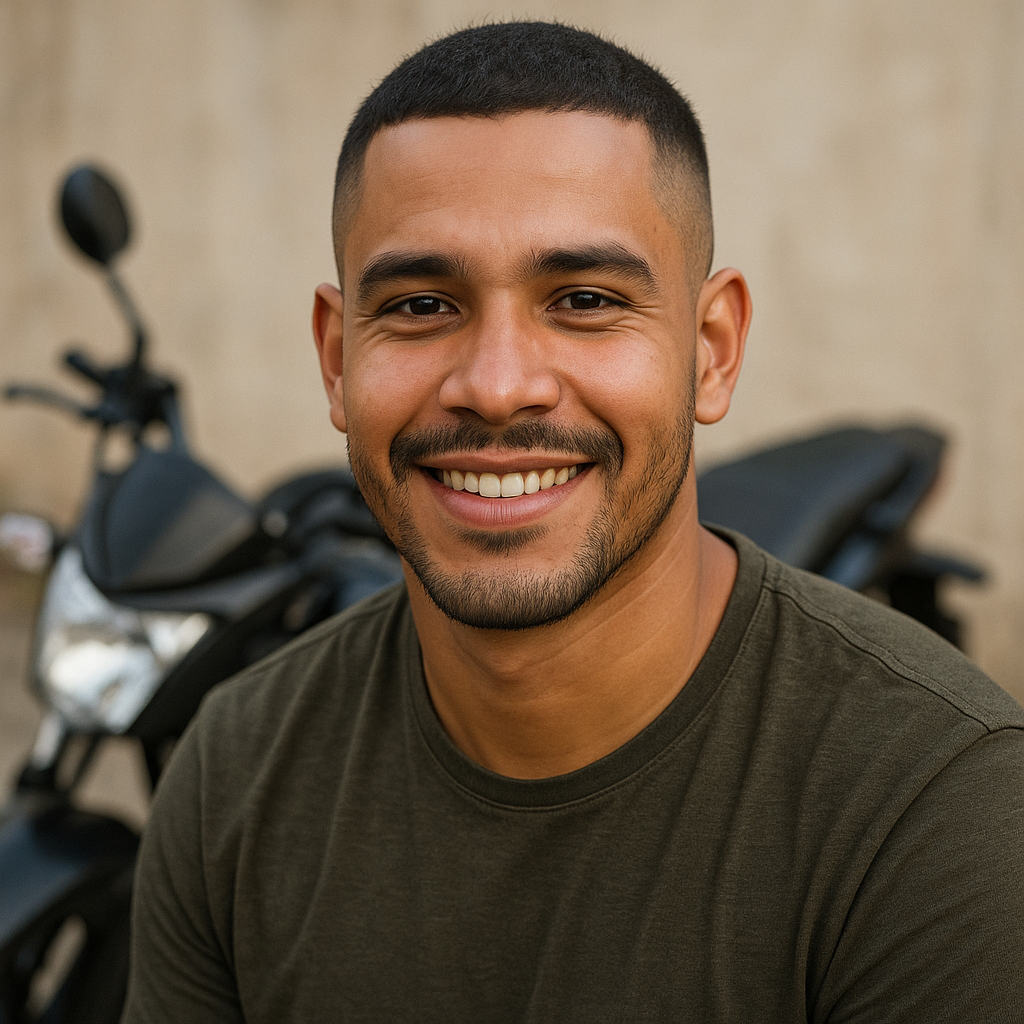 perfil homem que participou desafio pra aumentar score em 30 dias