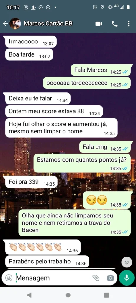 Cliente do Desafio Score de Milhões aumenta o score de 88 para 339 pontos mesmo antes de limpar o nome, aplicando as estratégias da Auxílio Crédito.
