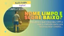 Nome Limpo Score Baixo? Veja o Que o Sistema Não Te Mostra…