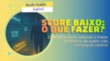 Score Baixo: O Que Fazer Para Subir Rápido (Guia Claro)